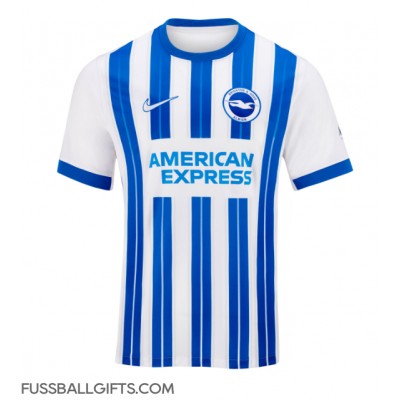 Brighton Kaoru Mitoma #22 Fußballbekleidung Heimtrikot 2024-25 Kurzarm Brighton Kaoru Mitoma #22 Fußballbekleidung Heimtrikot 2024-25 Kurzarm